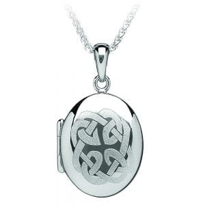 Oval Celtic Knot Locket