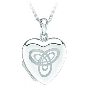 Heart Shaped Trinity Locket