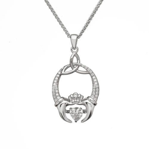 Dancing Stone Silver Pendant