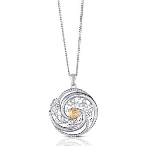 Sosltice Trinity Swirls Pendant